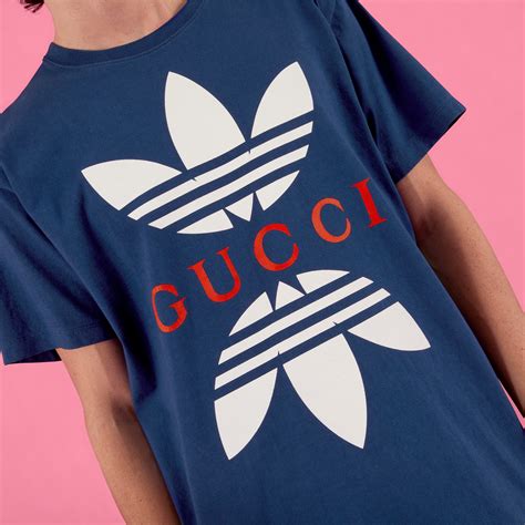 gucci adidas t-shirt herren|Adidas x Gucci jewelry.